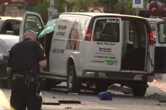 Delaware suspects in unreturned rental van fatally strike 1, injure several others fleeing police: authorities