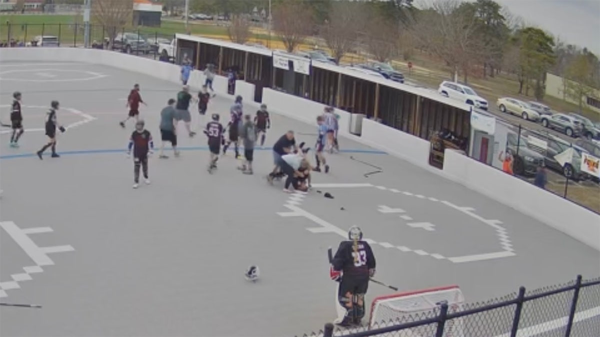 Veterans Memorial Invitational Tournament brawl
