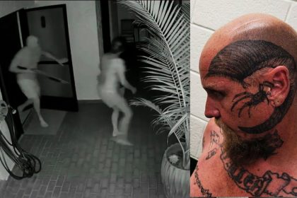 Florida Couple Confronts Tattooed “Devil-Faced” Intruder with Shotgun, Aids in Arrest