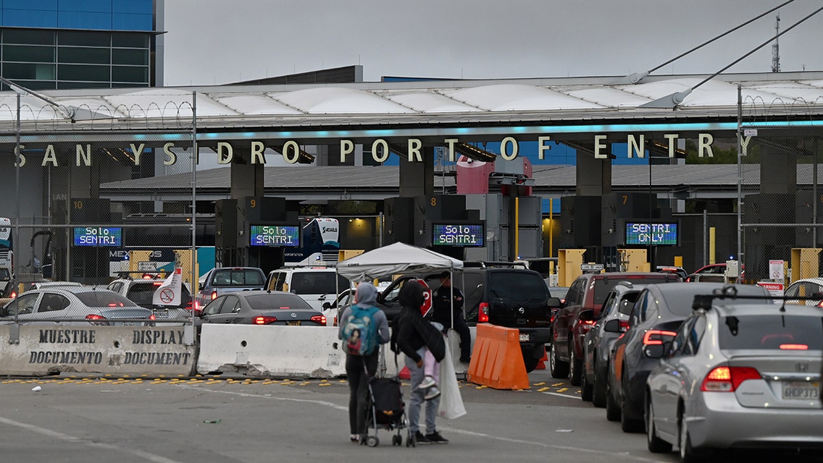 The San Ysidro Port of Entry crossing
