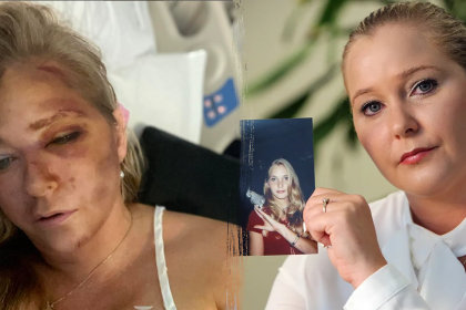 Epstein accuser Virginia Giuffre leaves hospital after crash with school bus
