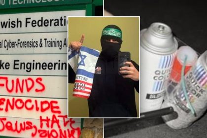 Air Guardsman who made vile comment about America charged in antisemitic attack and bomb-making plot