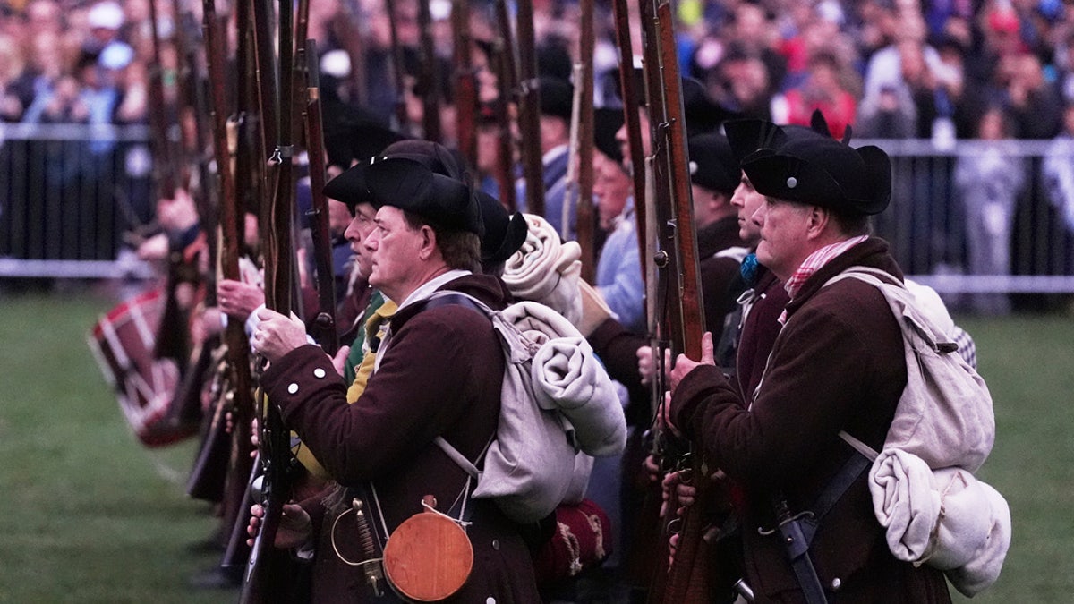 Battle of lexington reenactment