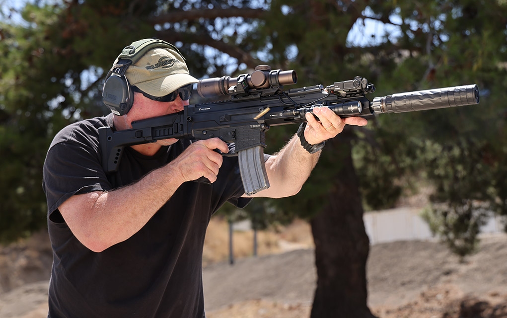 modern silencer shooting