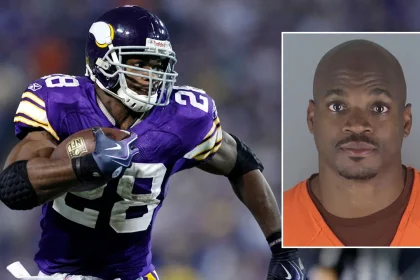 Vikings great Adrian Peterson arrested on DWI charge after appearing at team’s NFL Draft celebration