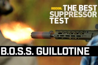 RECOIL’s The Best Suppressor Test | 5.56 NATO – Part 5: B.O.S.S. GUILLOTINE