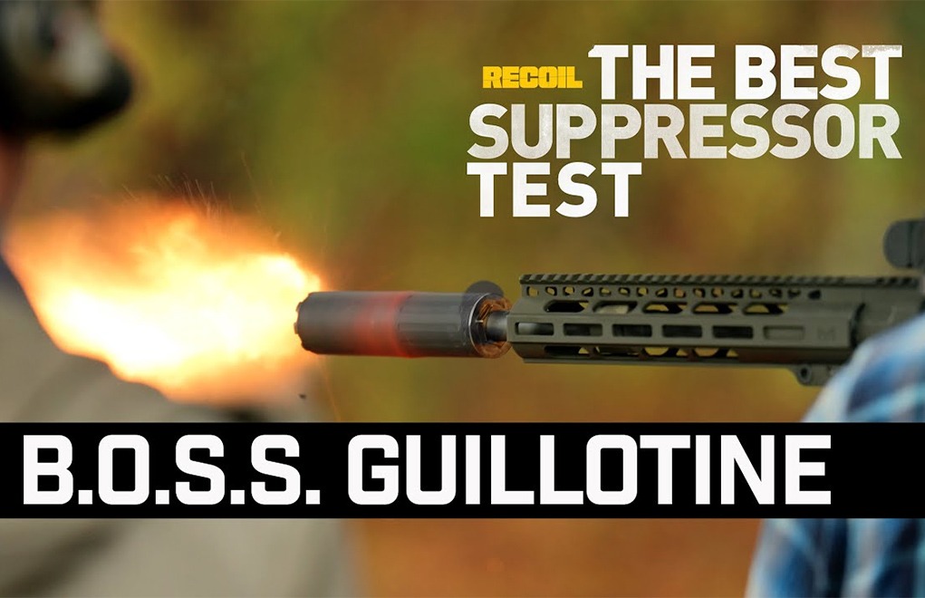 RECOIL’s The Best Suppressor Test | 5.56 NATO – Part 5: B.O.S.S. GUILLOTINE