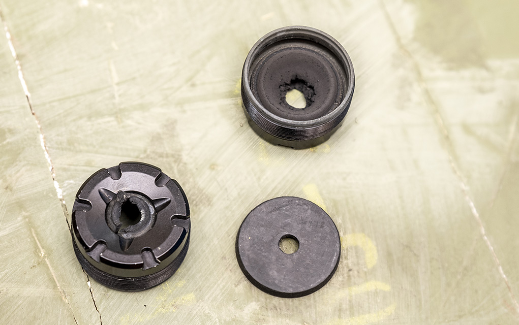 suppressor wipe dead air end cap
