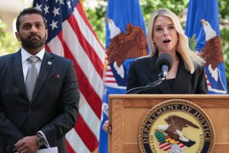 205 arrested in FBI child sex operation, Patel and Bondi announce