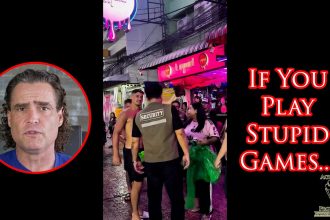 Drunk Idiot Pays For Violating All The Rules of Stupid in Thailand