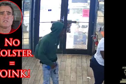Open Carrier Makes Stealing Her Pistol Too Easy