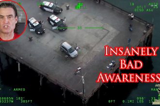 Oblivious Bystanders Watch Santa Ana Officers Take On Armed Suspect