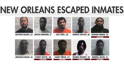 4 arrested for allegedly aiding escaped inmates in New Orleans