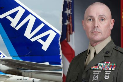 Marine restrains man allegedly trying to open plane’s emergency exit during flight