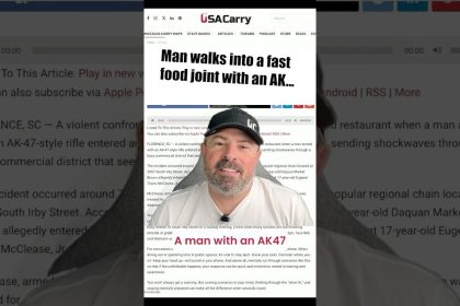 Suspect with AK-47 Opens Fire in Florence Fast Food Restaurant as 17-Year-Old Employee Shoots Back