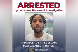 Louisiana jail worker arrested for allegedly helping 10 inmates escape Orleans Parish facility