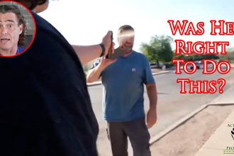 First Amendment Auditor Pepper Sprays Belligerent Filming Subject