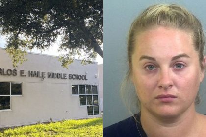 Florida teacher, 28, accused of sending lewd photo to middle school student via social media