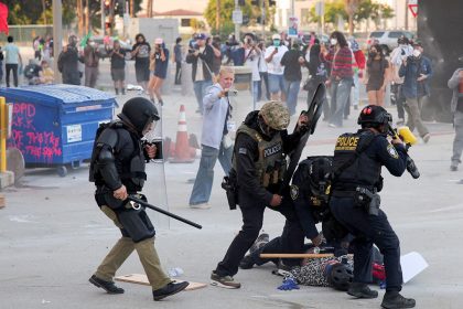 LA anti-ICE rioters will be met with force as ‘idiot’ Gov Newsom fuels fire: police union boss