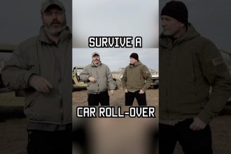 Could YOU survive a car roll-over? Learn life-saving tips in just 60 seconds!  #CarSafety  #shorts