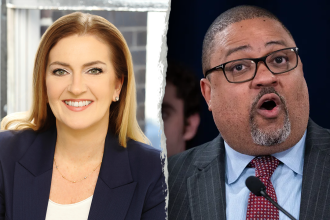 WATCH: Former Dem ousted from party over ‘defund the police’ takes on Manhattan DA Alvin Bragg