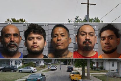 Illegal immigrant accused of peeping on girl as 4 other criminal immigrants caught living with suspect