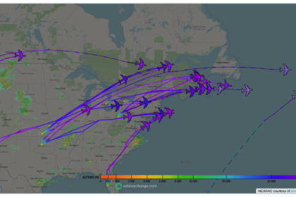 Why Are Large Numbers Of U.S. Tankers Flying East Across The Atlantic?