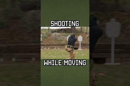 Shooting while moving made easy #shorts #military