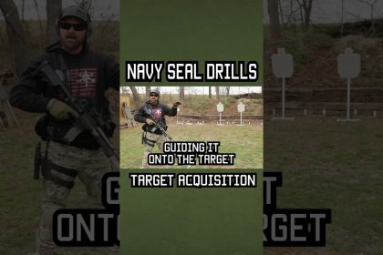 NAVY SEAL TOP 3 SHOOTING DRILLS PT. 1- TARGET ACQUISTION #shorts #navyseal