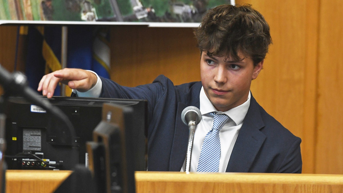 Tyler DaSilva testifies in court