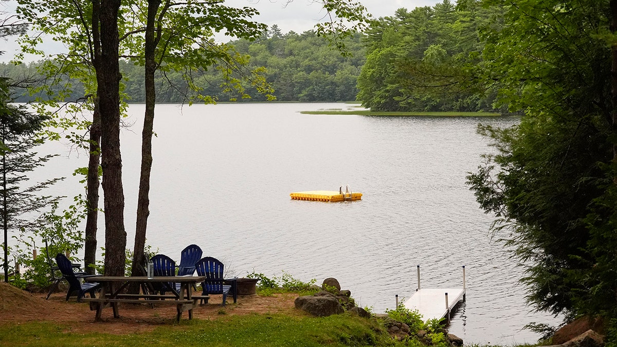 Crawford Pond in Union, Maine