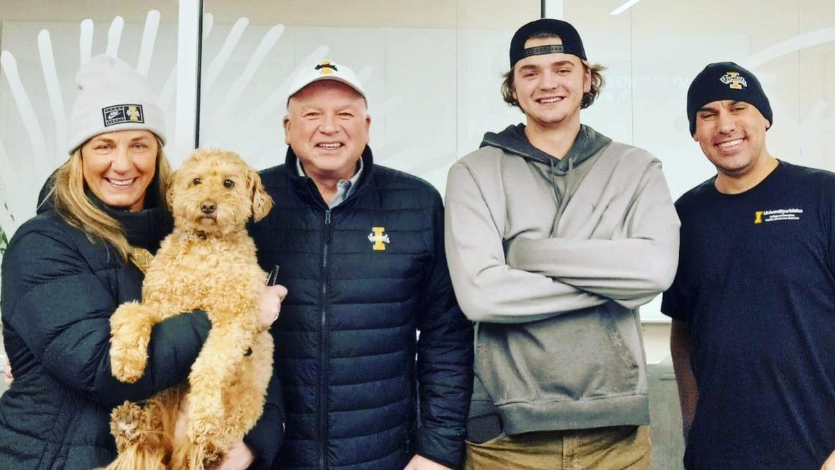 Hunter Chapin and his new school advisor