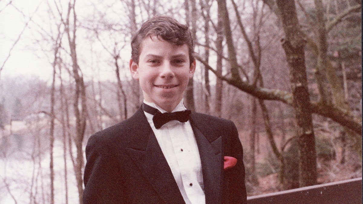 Erik Menendez pictured during his childhood