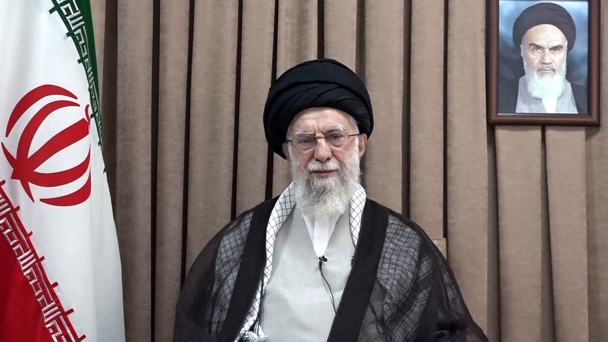 Iranian Supreme Leader Ali Khamenei speaks