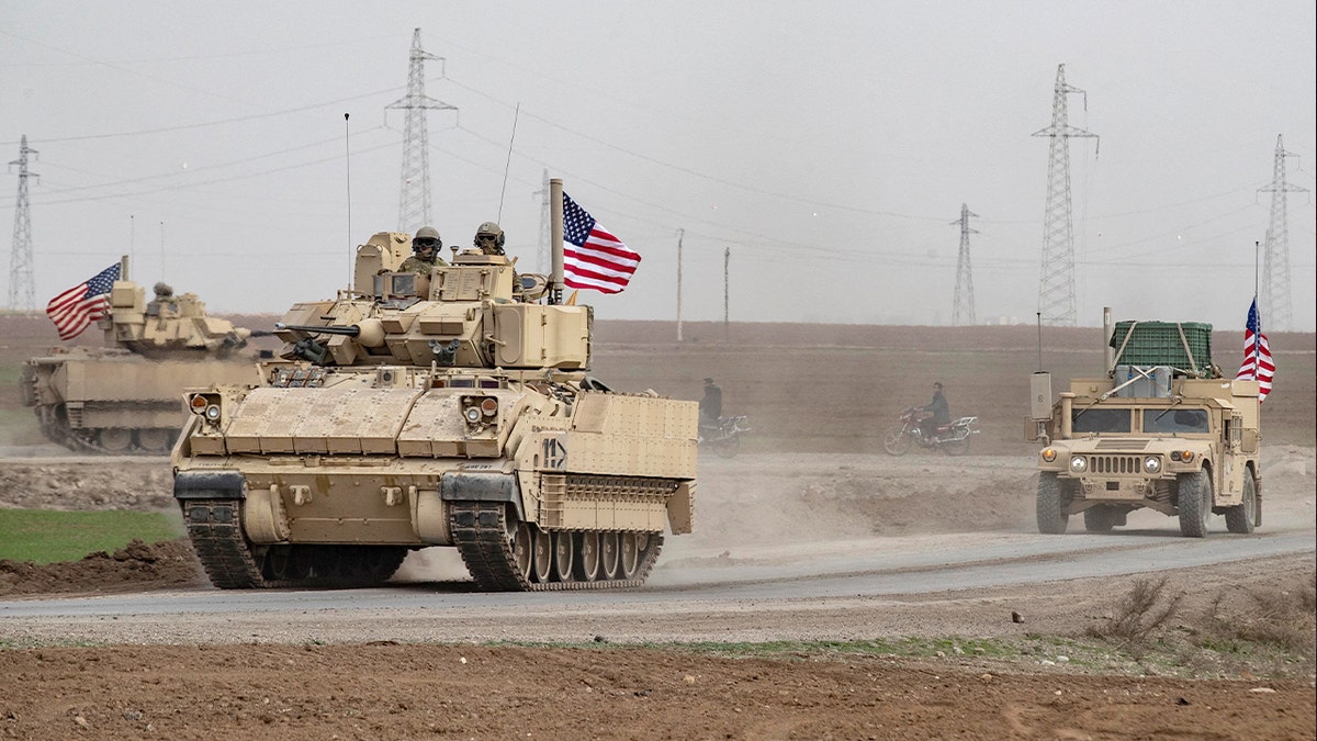 U.S. troops in Syria in December 2022
