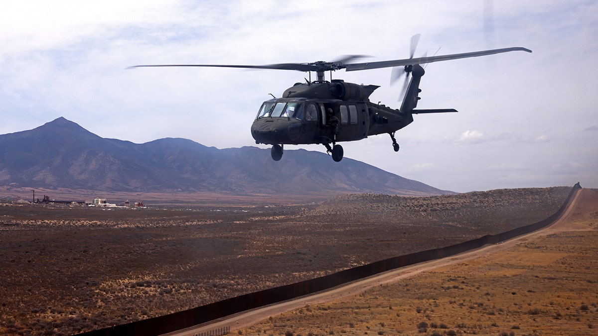 The U.S.-Mexico border in Arizona