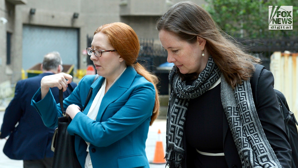 Prosecuting attorney Maurene Comey walking to the courthouse for the P. Diddy trial.