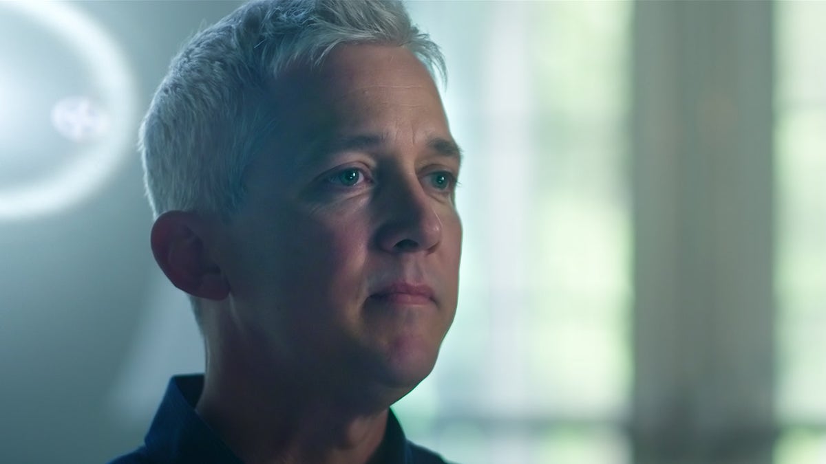 A close-up of Brad Bradley