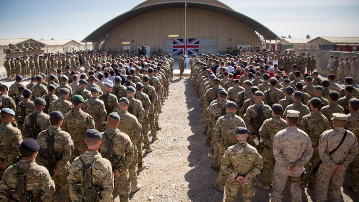 British troops in Afghanistan