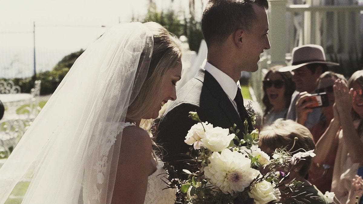 Denise Huskins and Aaron Quinn getting married.