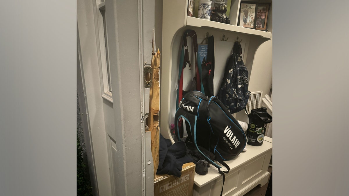 Door-kick challenge damage.