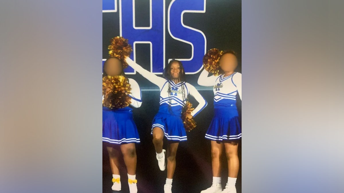 Adrianna Bethea cheerleading