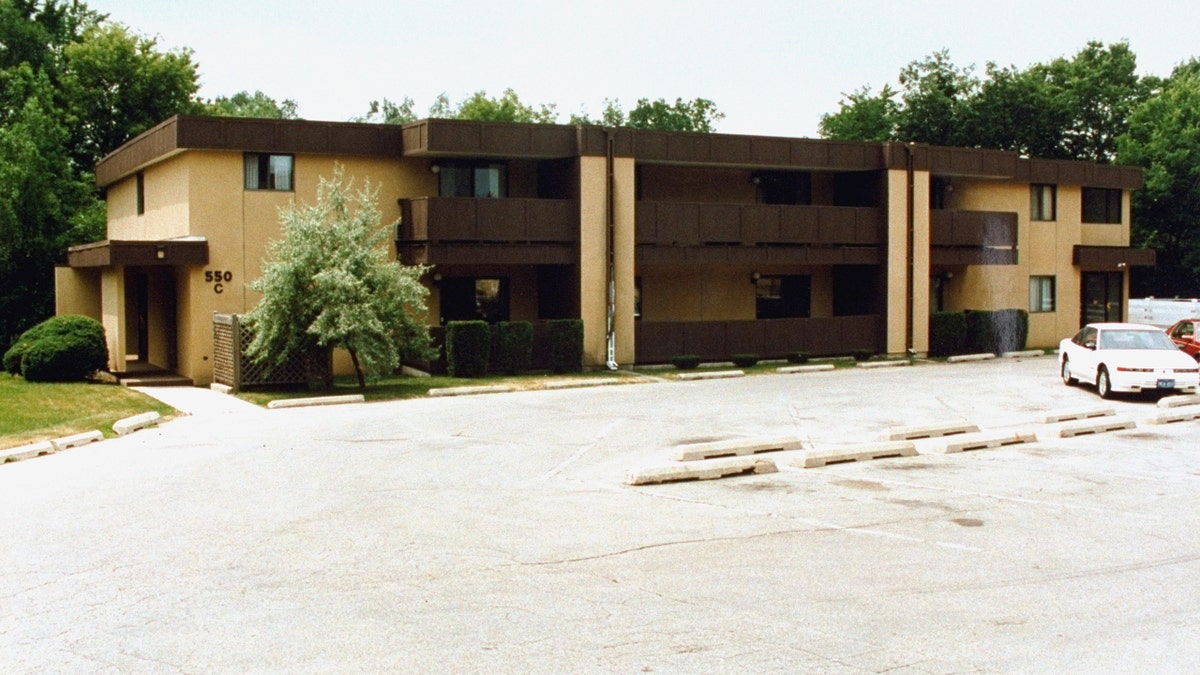 Exterior of apartment complex where Jodi Huisentruit resided