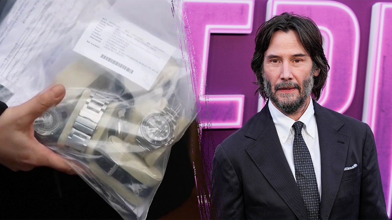Chilean authorities hand over 5K in watches stolen from Keanu Reeves to the FBI