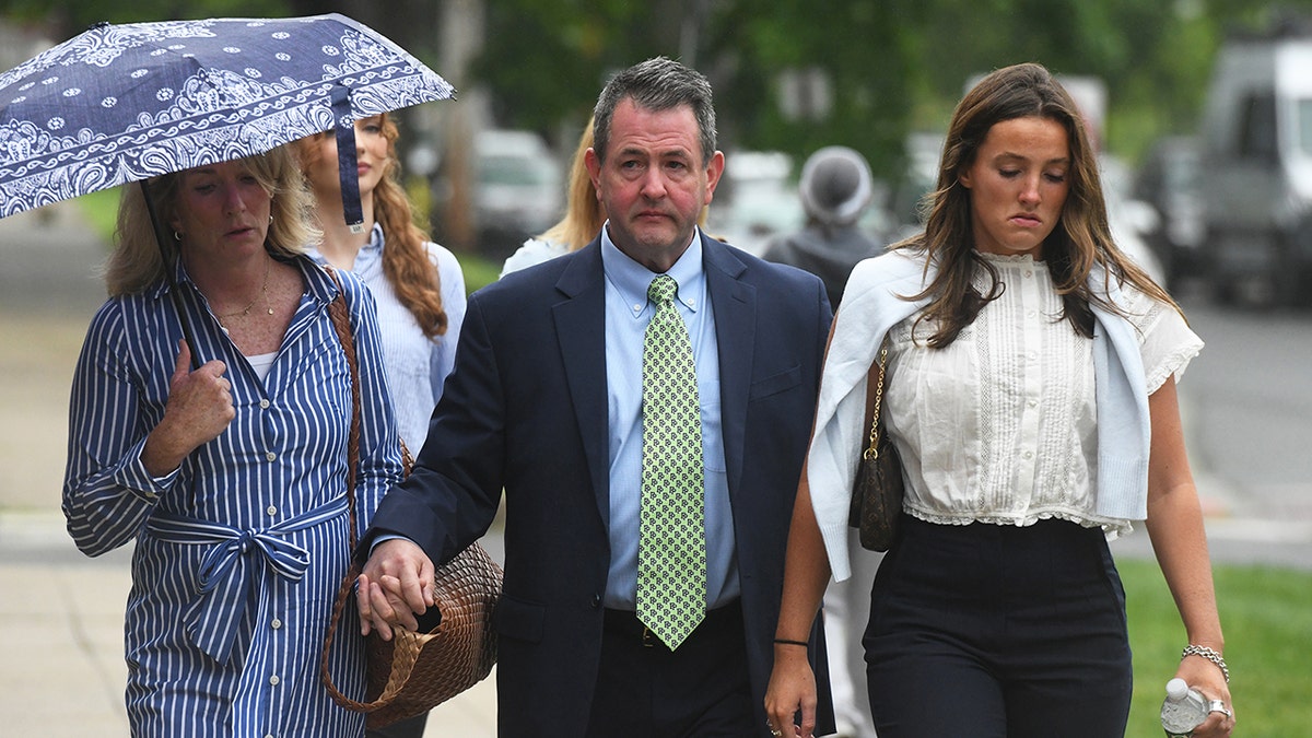 Jimmy McGrath's family arrives at court