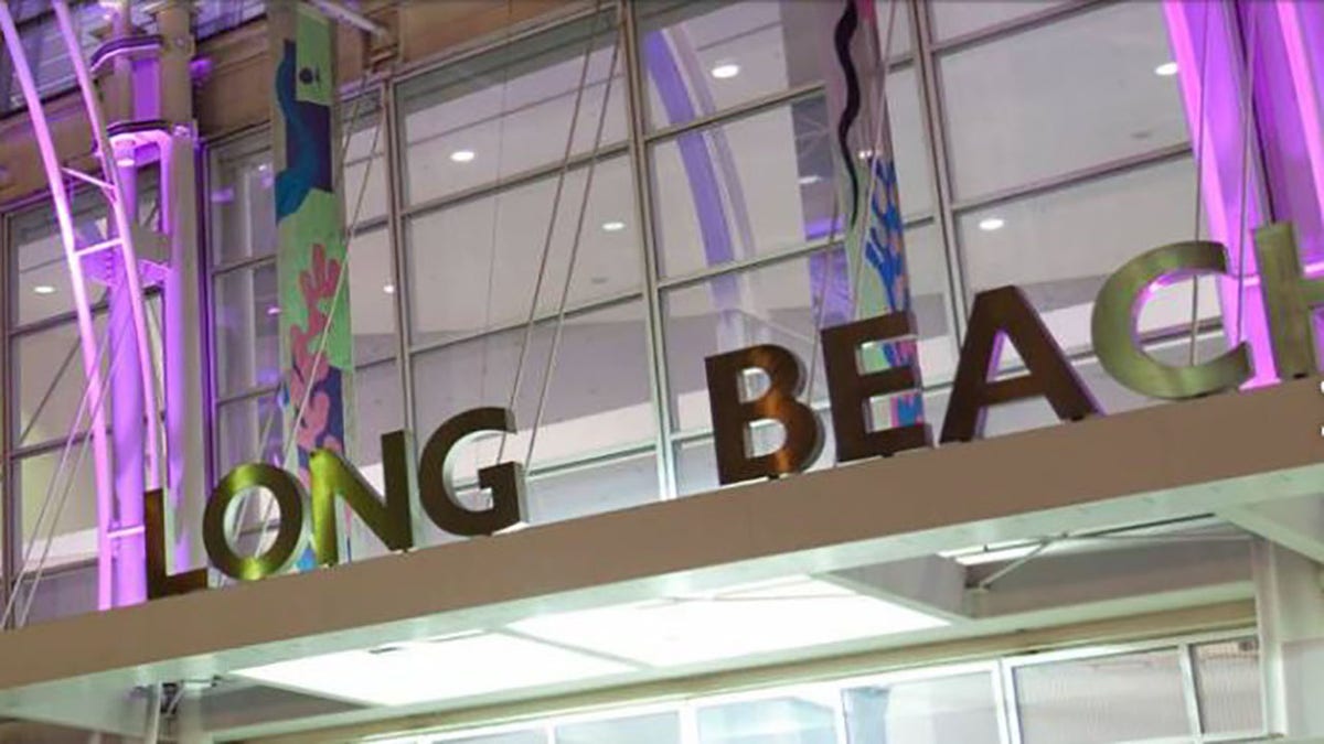 A building in Long Beach, California. 