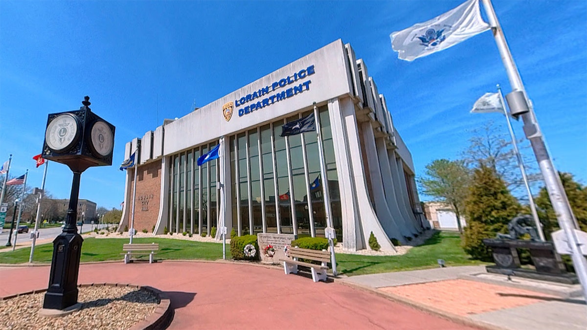 The Lorain Police Department is pictured here.