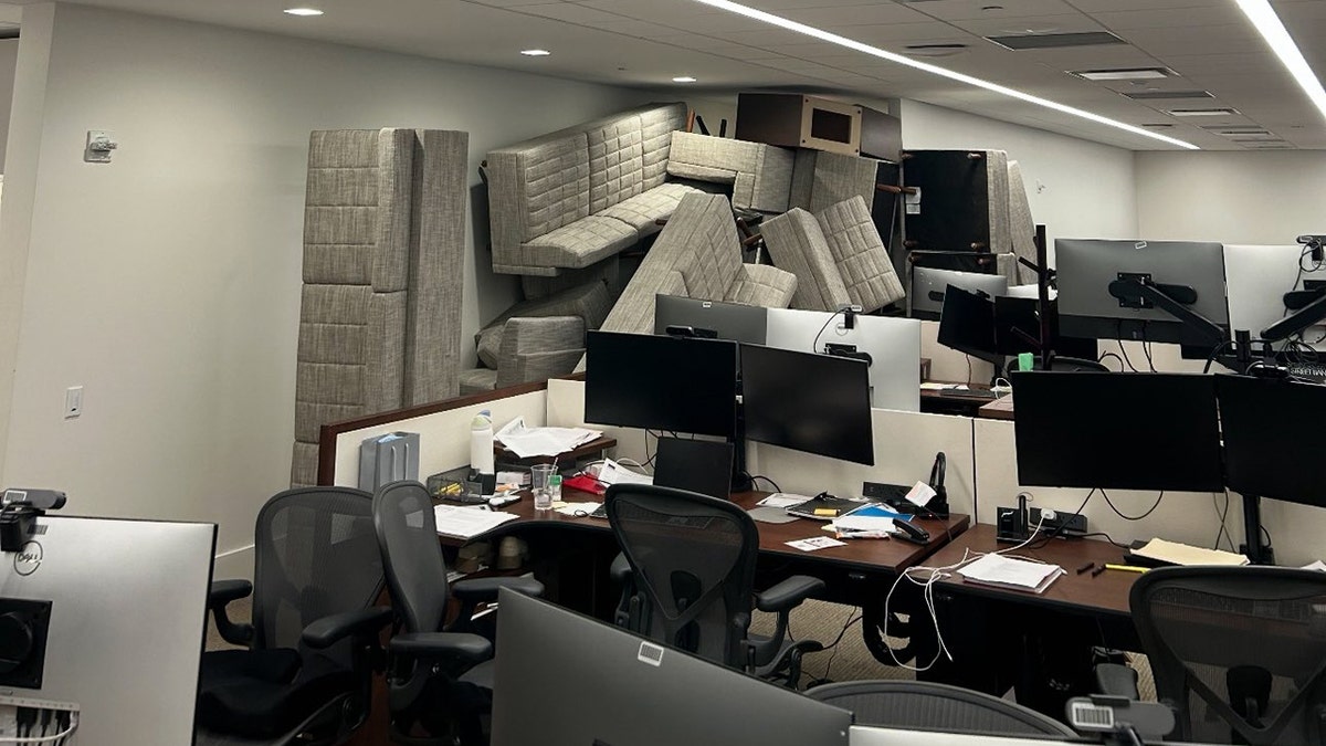Office workers barricade themselves in an NYC office as an active shooter is on their floor