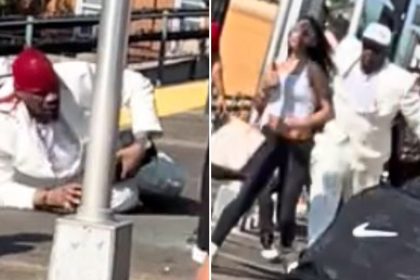 Subway riders deliver street justice to brute who grabbed screaming woman on platform