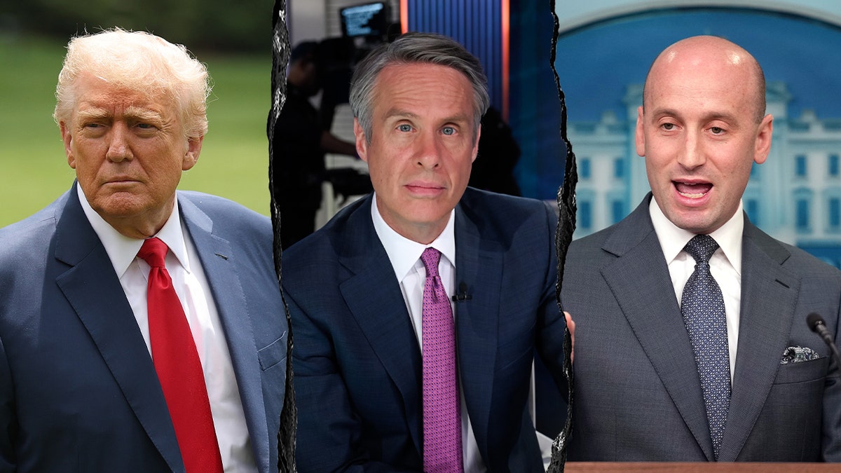 Donald Trump, Terry Moran and Stephen Miller